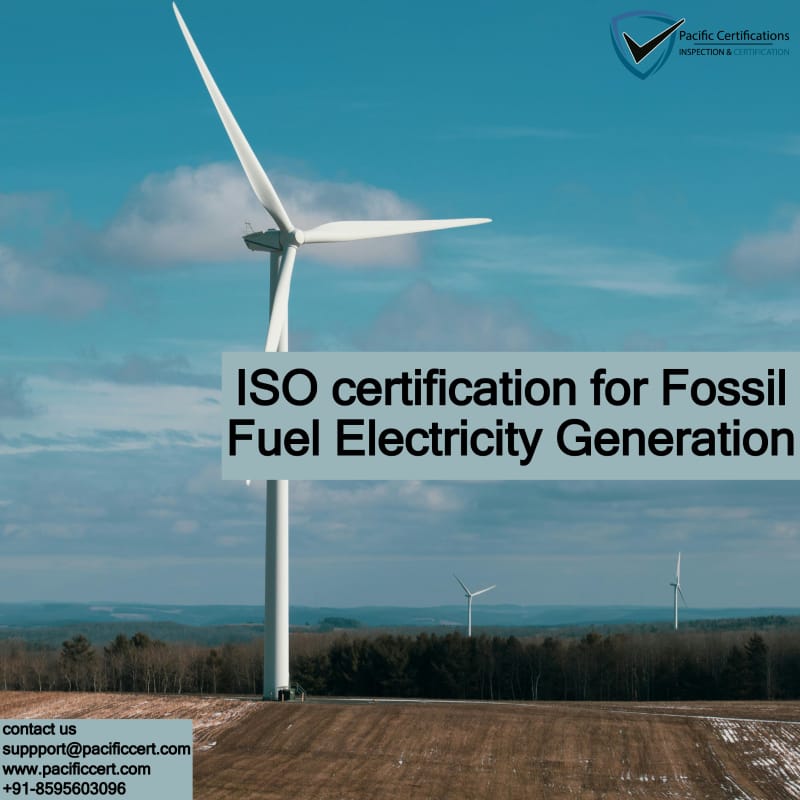 ISO Certifications for Fossil Fuel Electricity Generation Services, Requirements and Benefits