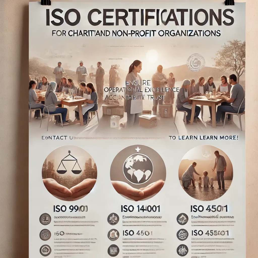 ISO Certifications for Charities and Non-Profit Organizations, Requirements and Benefits 