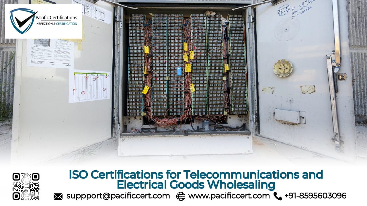 ISO Certifications for Telecommunications and Electrical Goods Wholesaling Businesses