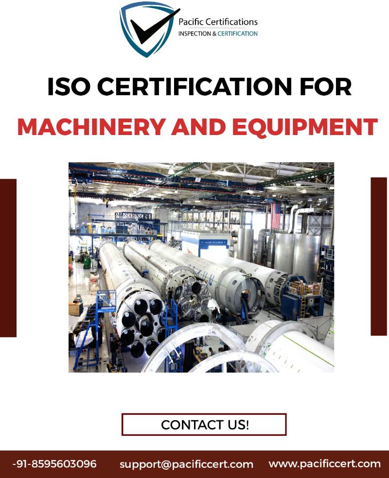 ISO Certifications for Machinery and Equipment Sector, Requirements and Benefits