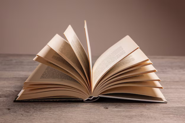 opened book