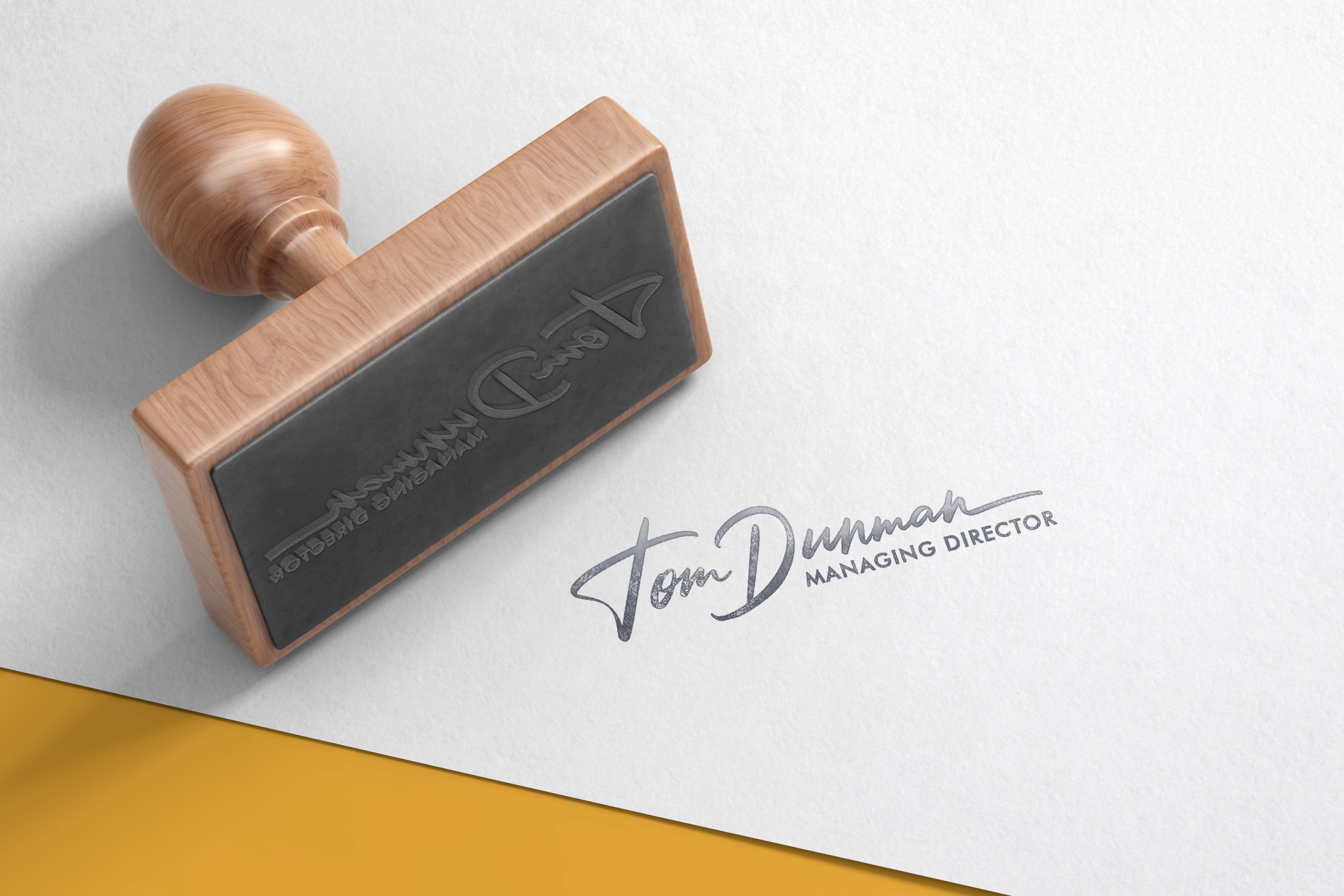 Signature Stamp