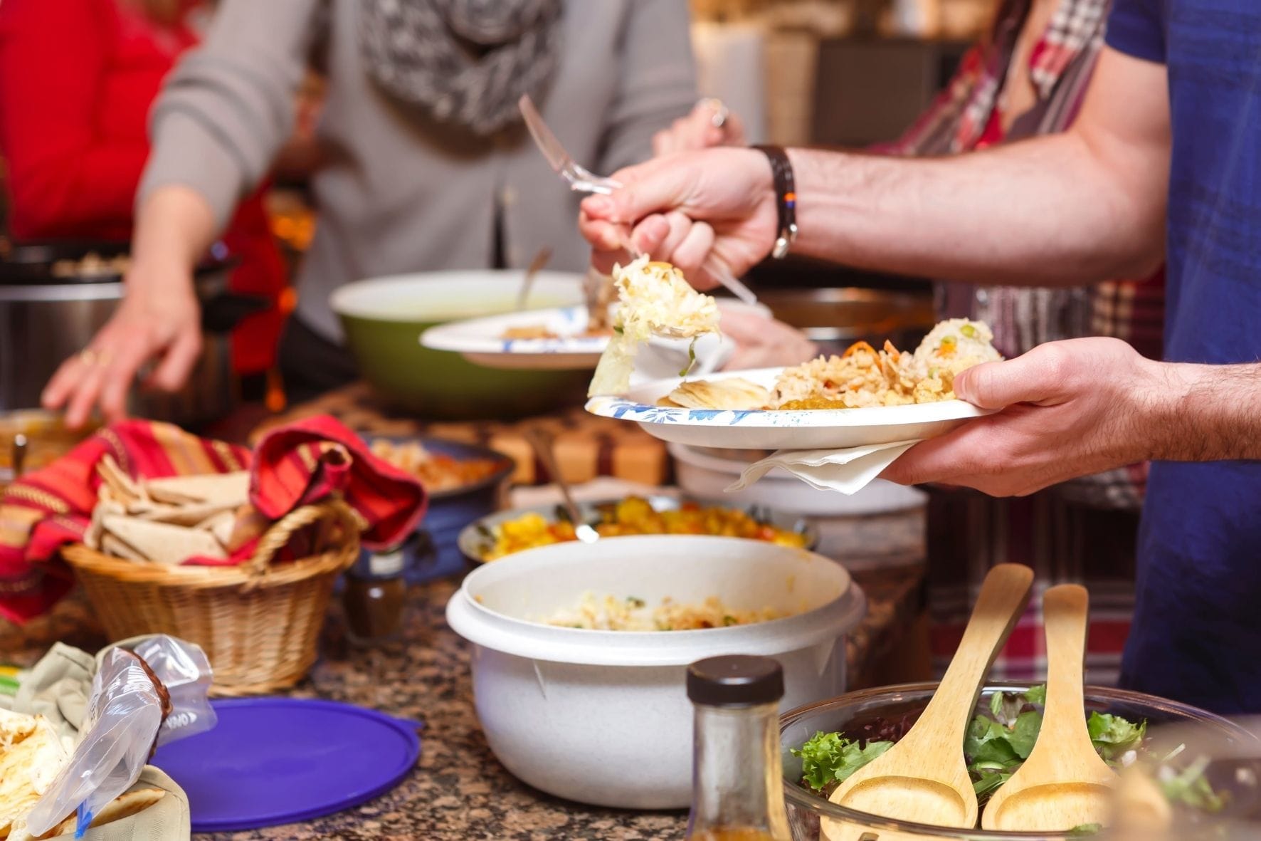 Office potluck image