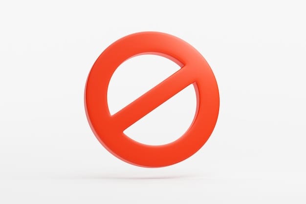 Red prohibited sign no icon warning or stop symbol safety danger 3D illustration