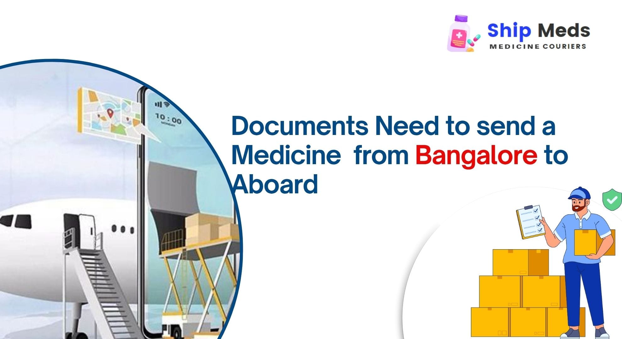 International Medicine Courier Services in Bangalore – ShipMeds