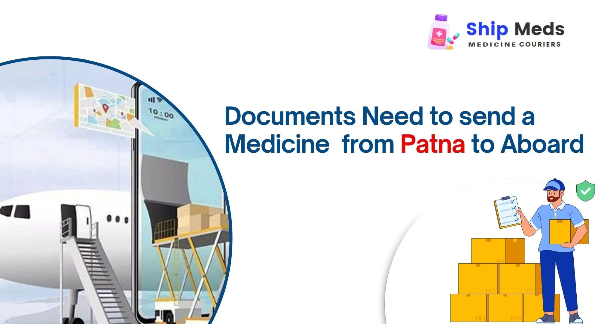 International Medicine Courier Services in Patna – ShipMeds