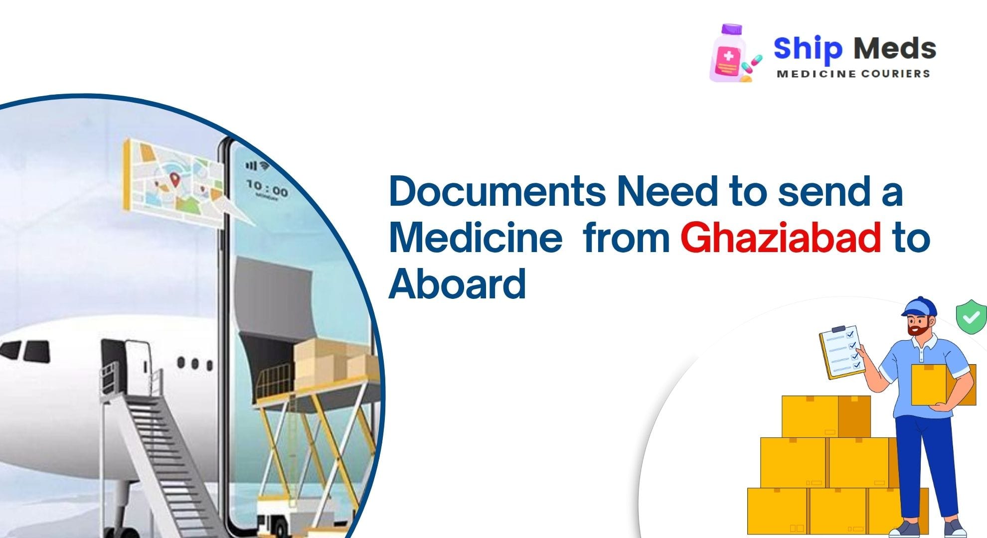International Medicine Courier Services in Ghaziabad – ShipMeds