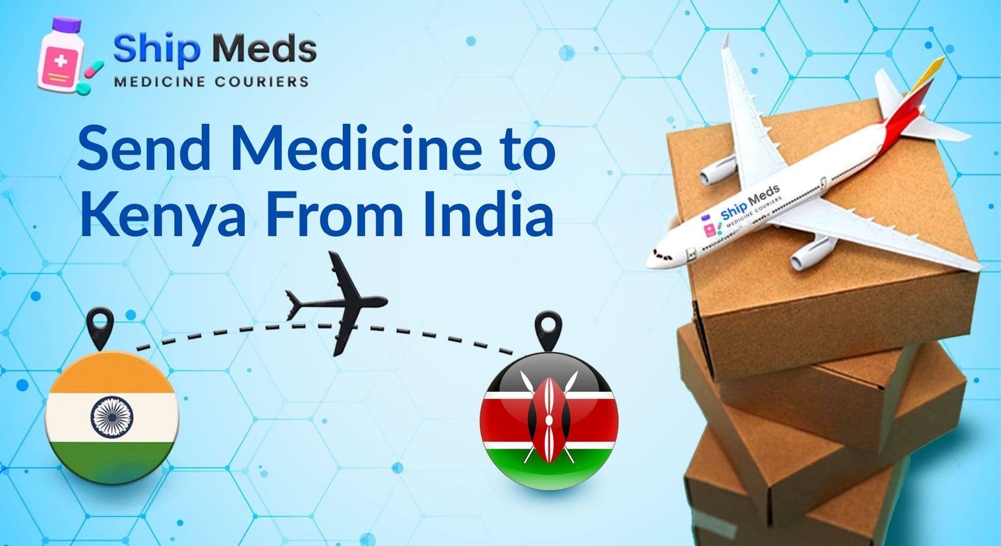 Complete Guide to Courier Medicines from India to Kenya