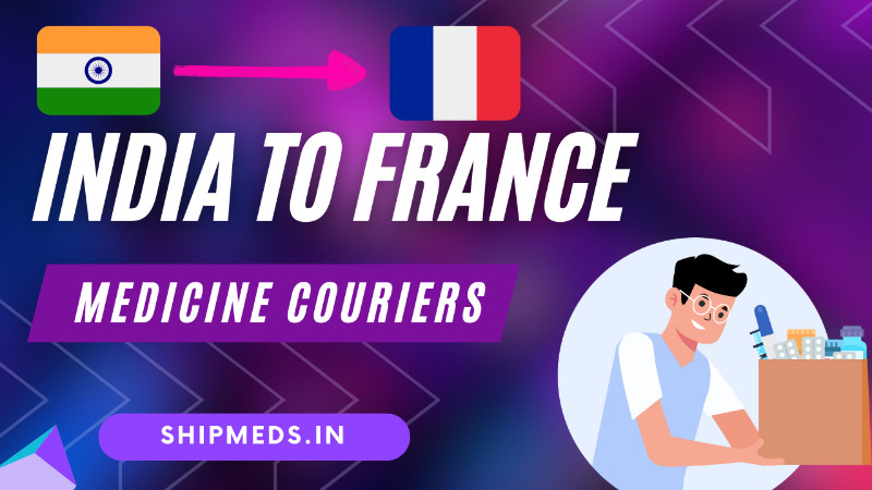 Medicine Courier to France from India