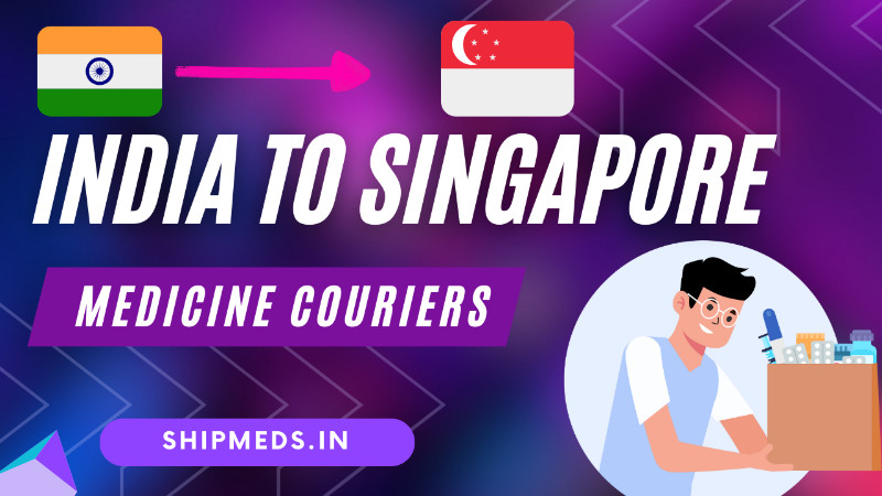 Best International Medicine Courier to Singapore from India