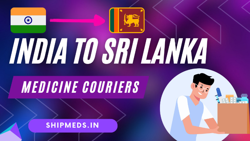Medicine Courier Charges from India to Sri Lanka