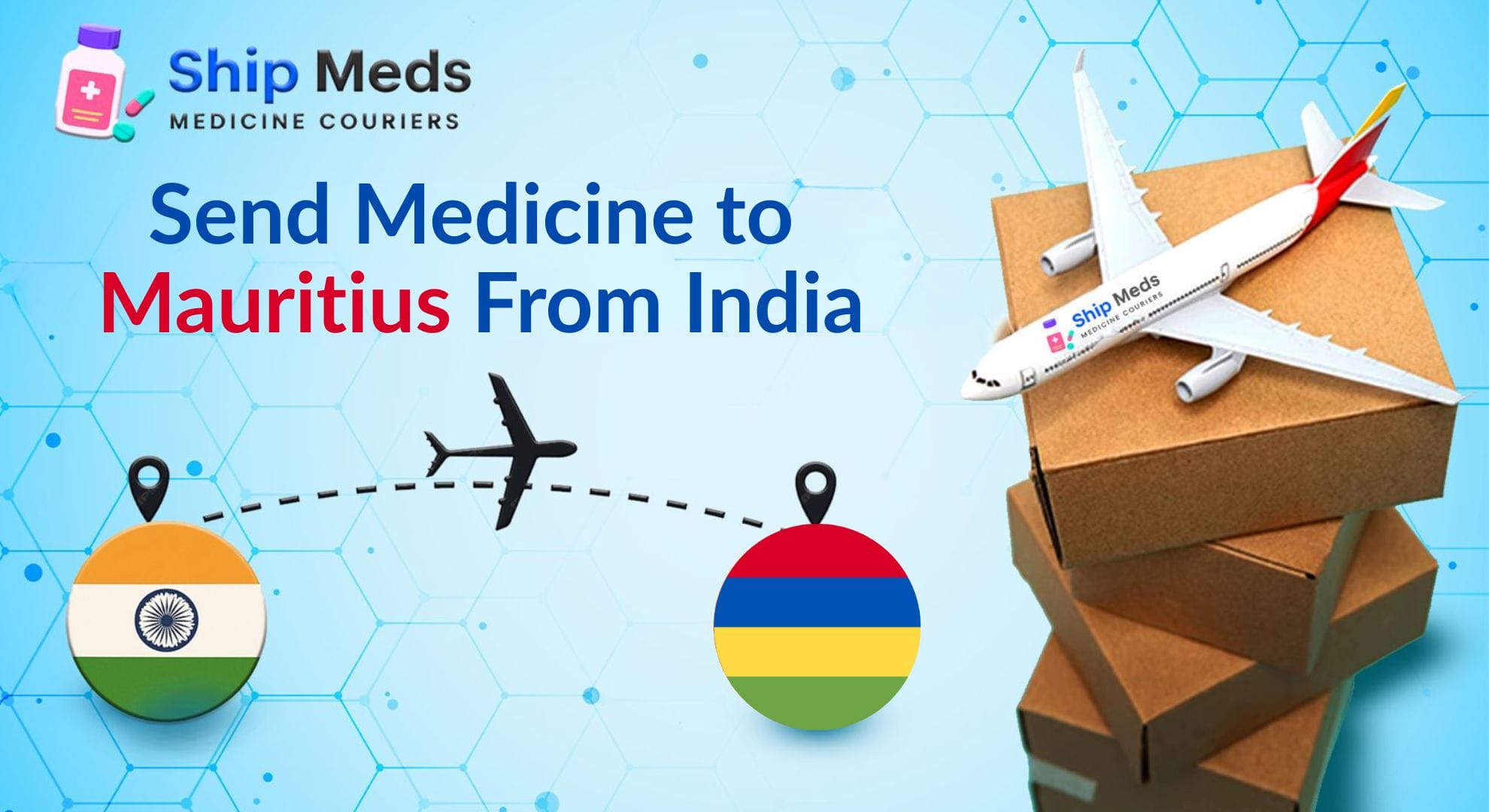 Send Medicine to  mauritius From India