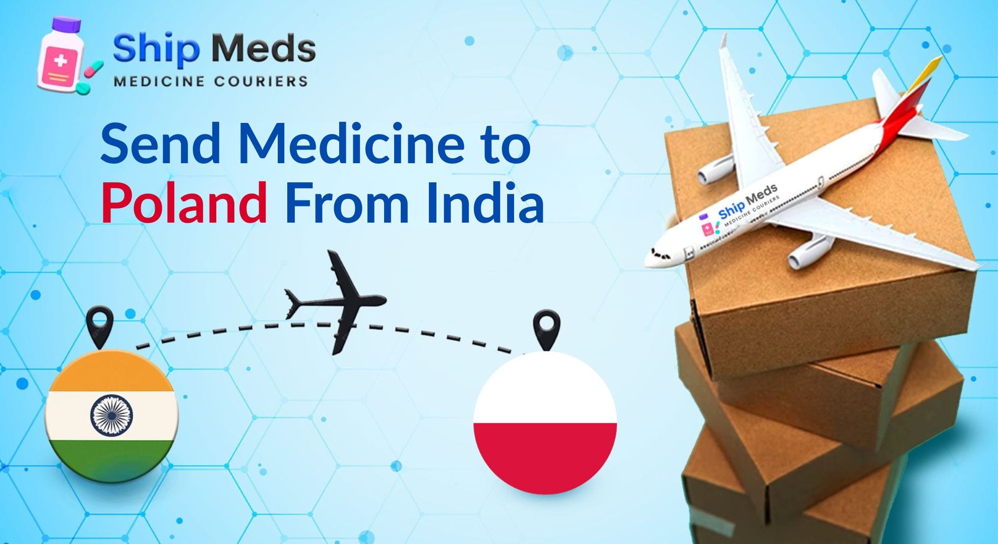 Send Medicine to  Poland  From India
