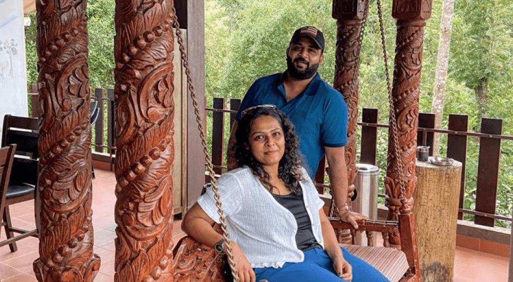 Krupa & Santosh: One in a Million!