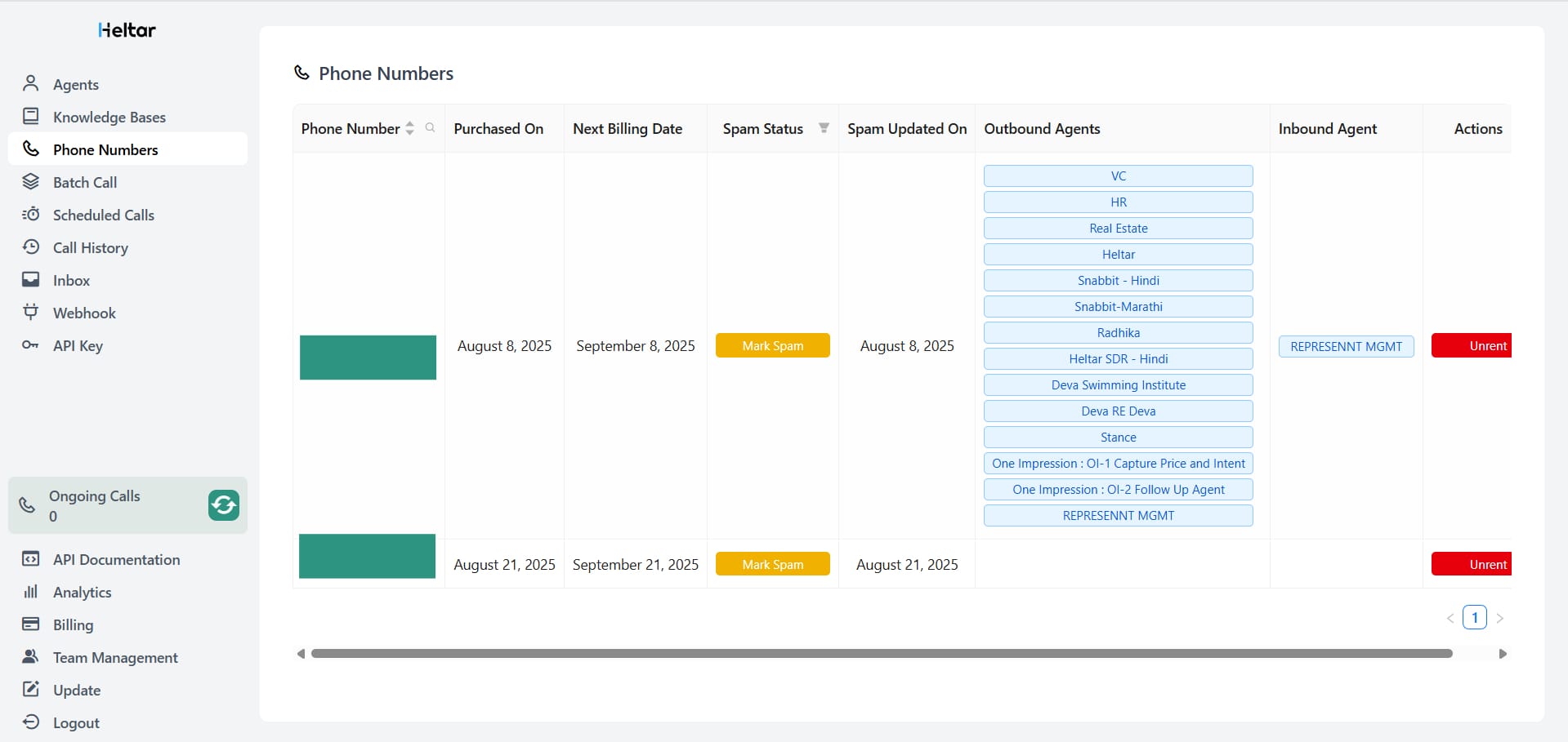 How to schedule automated calls for your business on Heltar?