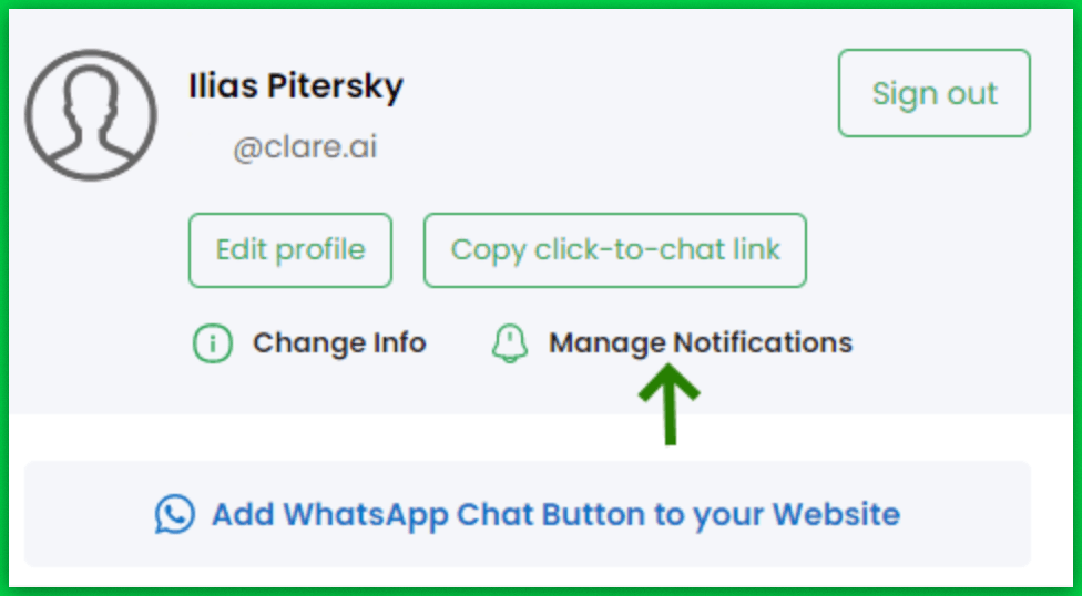 How to manage notifications and sounds on Wati?