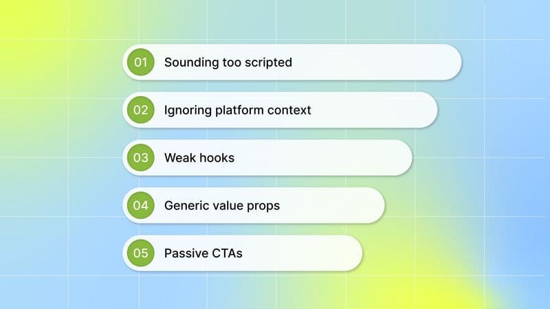 Common UGC Script Mistakes That Lower Conversions