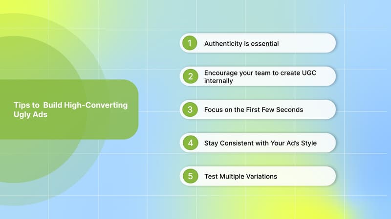 Tips to  Build High-Converting Ugly Ads