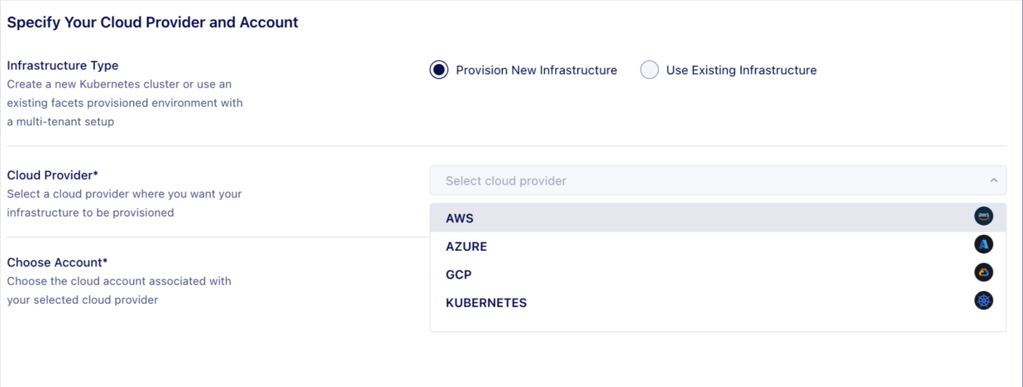 AWS, GCP, Azure