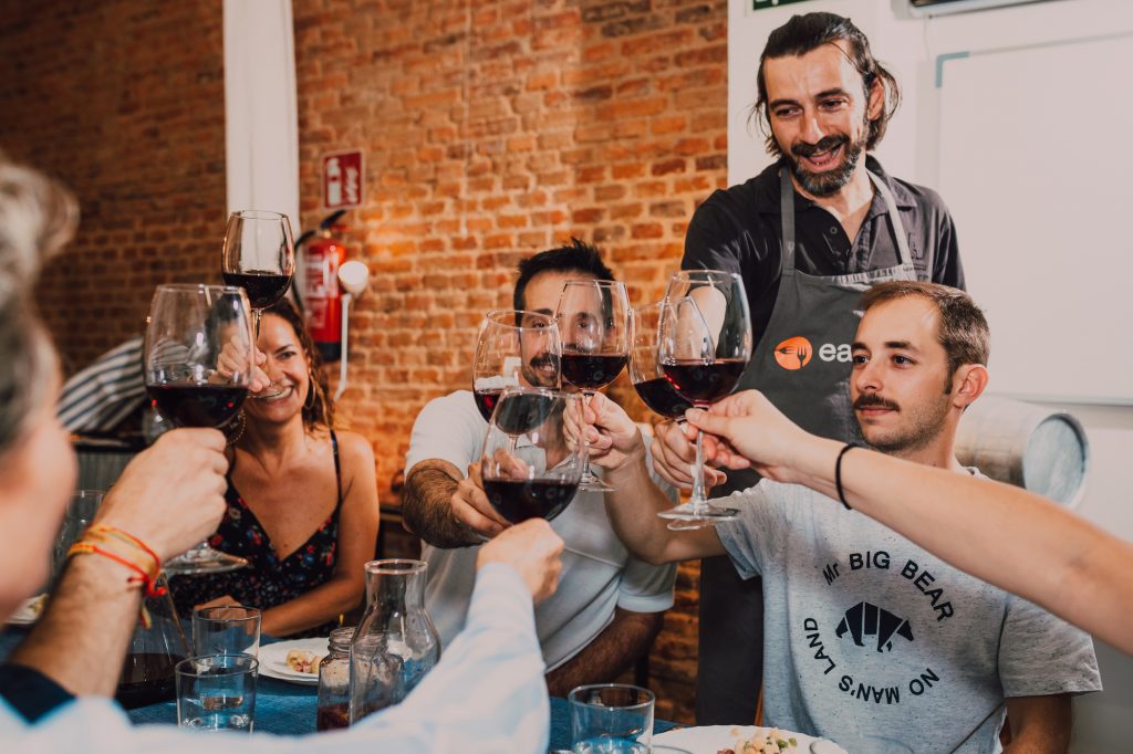 Spanish dinner in Madrid