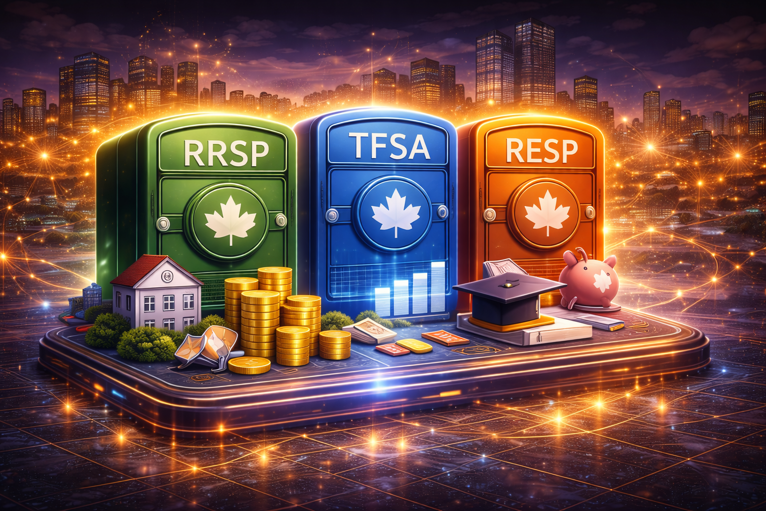 Maximizing Tax Advantages: RRSPs, TFSAs, and RESPs for Alternative Investments