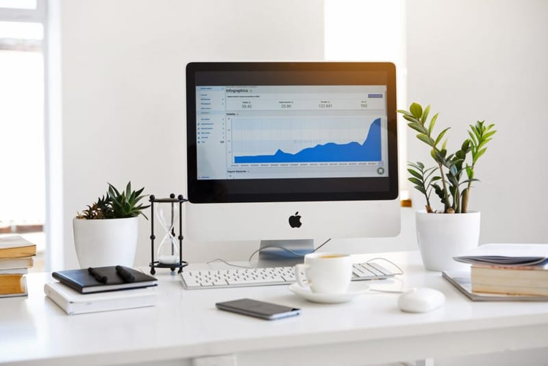 Stock market on an imac