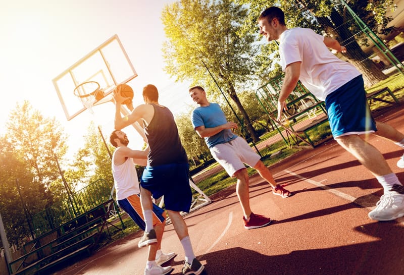 Top 8 Benefits of Playing Basketball to your Health.