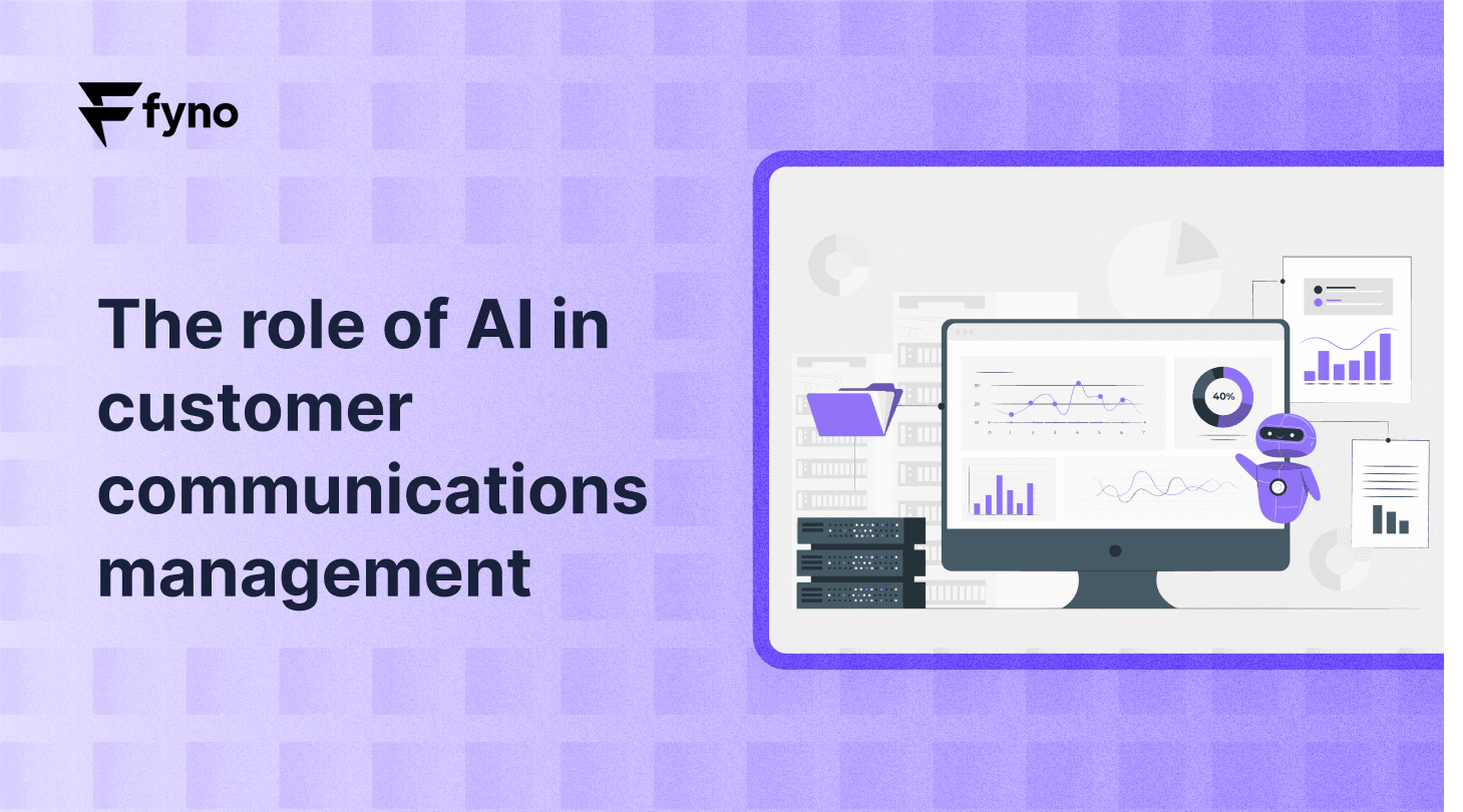 The role of AI in customer communications management