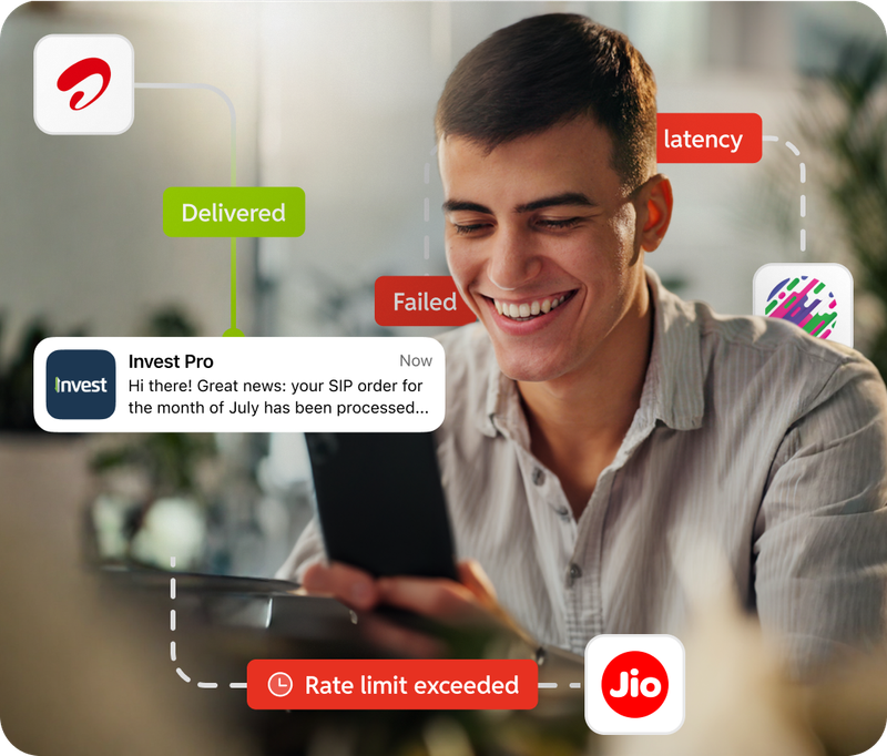 Real time vendor monitoring