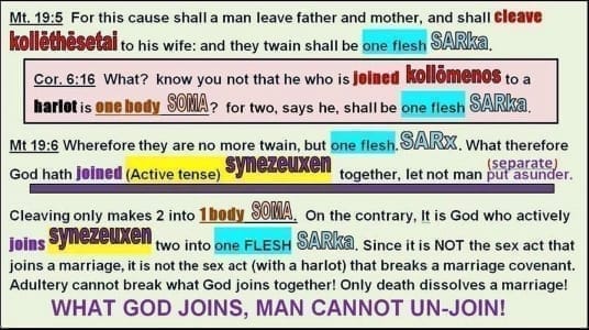 “God Has Joined Together” Does Not Imply an Unbreakable Bond (JDR-5)