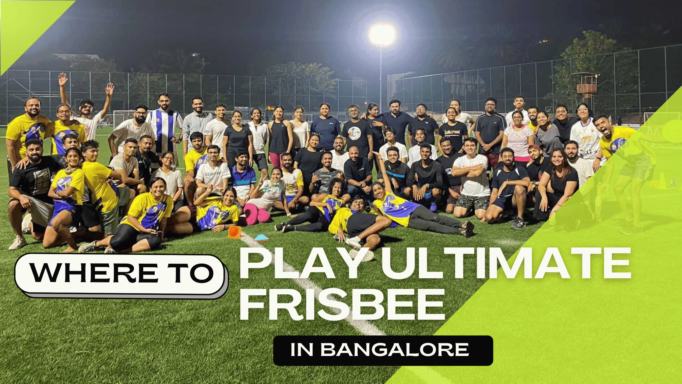 Where Can You Play Ultimate Frisbee in Bengaluru? 