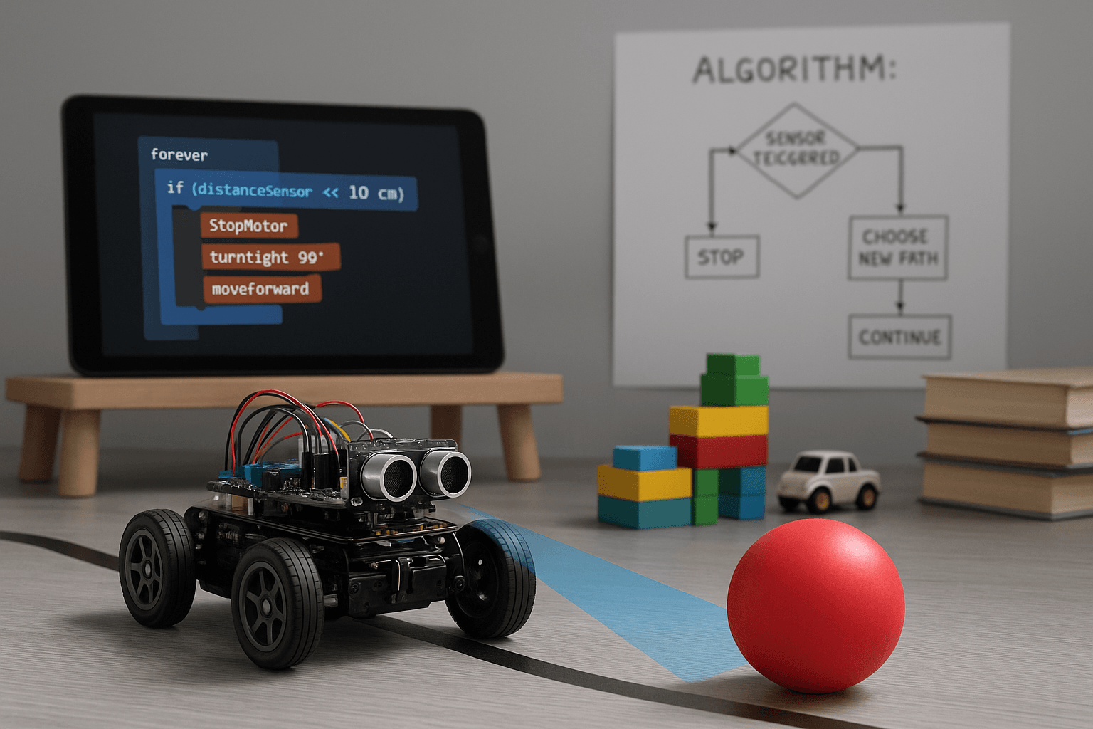 Kids robotics projects use robot kits and coding skills for problem solving, interactive games, and stem learning