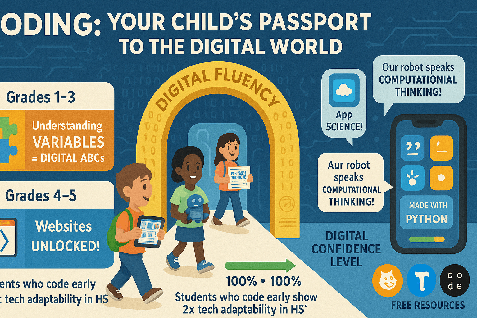making coding a gateway to digital world for kids