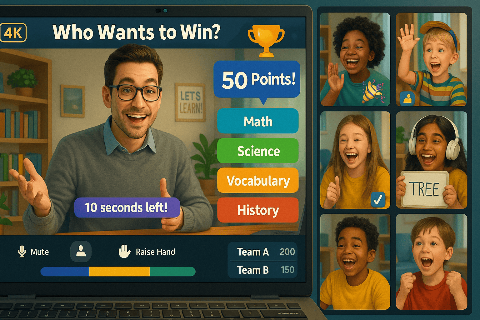 How to Make Online Class Reviews Fun with the Best Games for Kids Virtual Learning