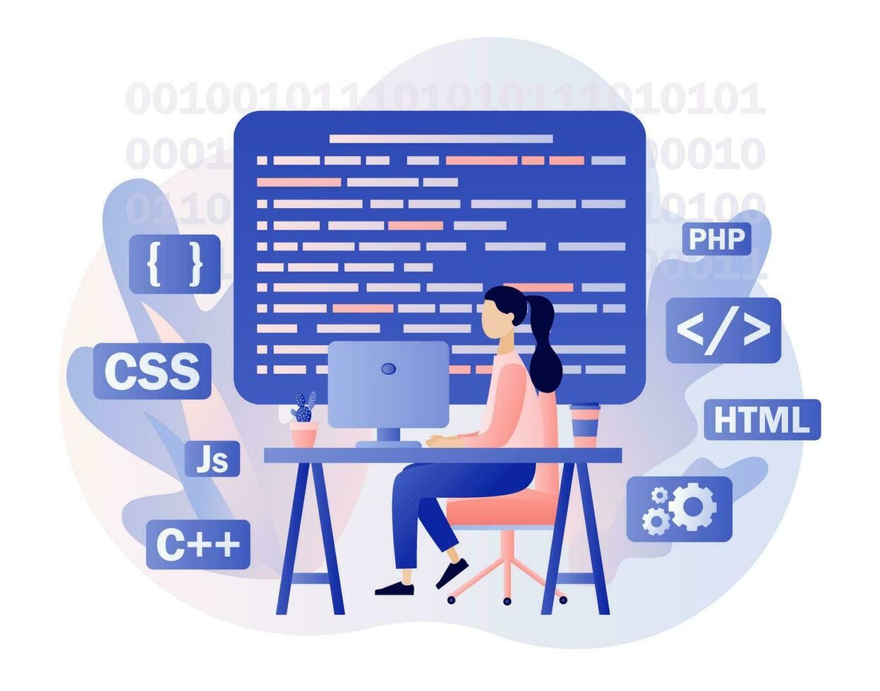 Teaching children app development and widely used programming language