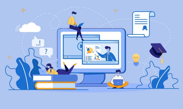 377,800+ Digital Learning Stock Illustrations, Royalty-Free Vector Graphics  & Clip Art - iStock | Digital learning icon, Digital learning concept, Digital  learning business
