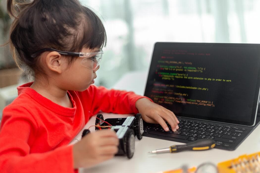 Kids Coding Stock Photos, Images and Backgrounds for Free Download