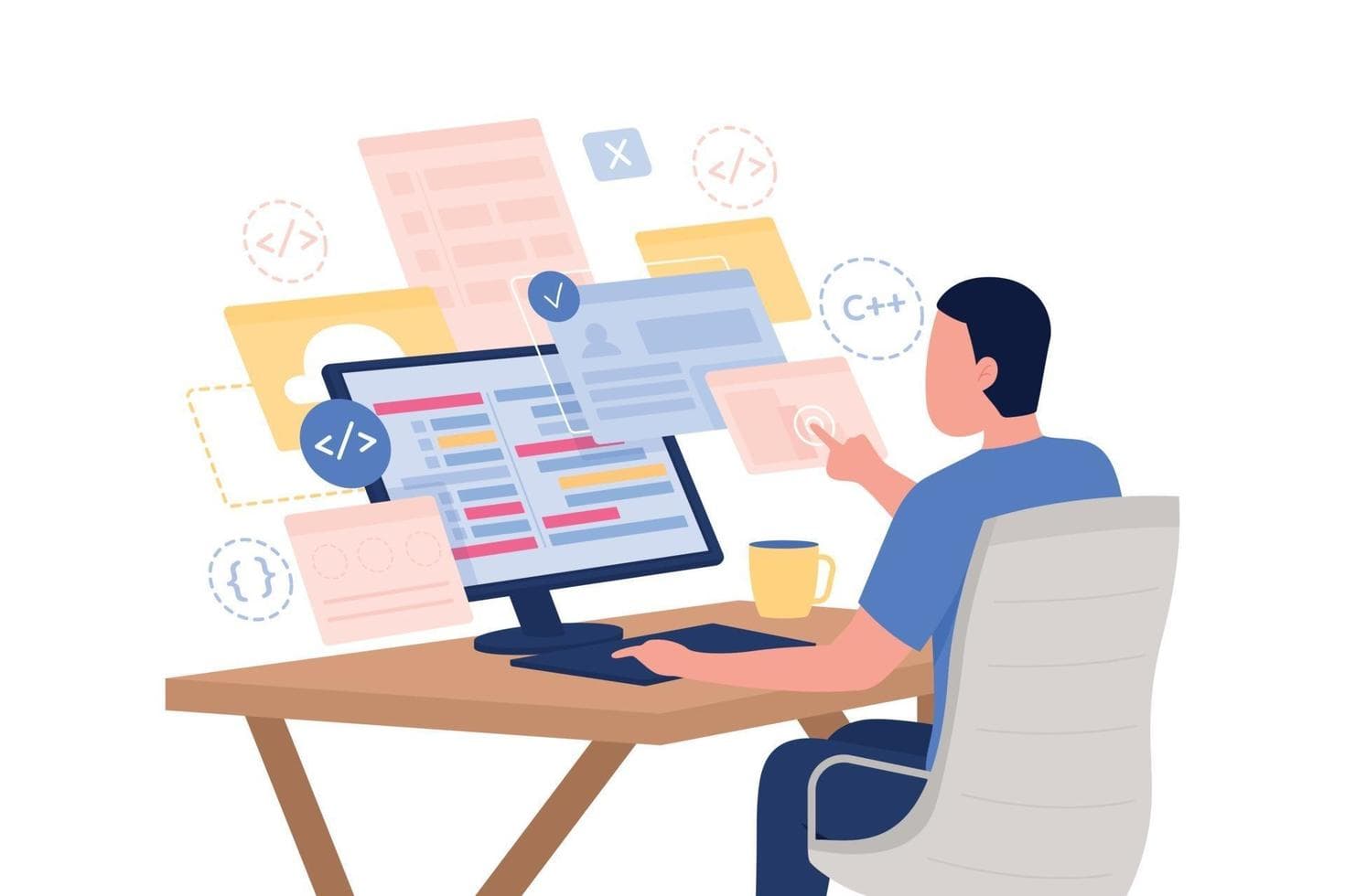 programming language and artificial intelligence in computer science to learn coding basics and critical thinking skills and language for students