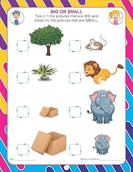 Kindergarten Maths Assignment Book for Kids Ages 2-5 – Early Learning Activity Book with Counting, Numbers, Shapes, Patterns & Basic Math Exercises | ...