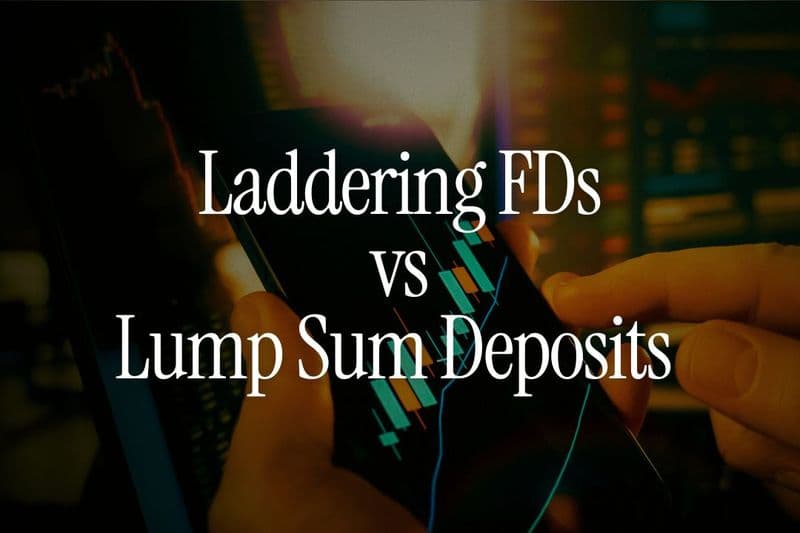 Laddering FDs vs Lump Sum Deposits