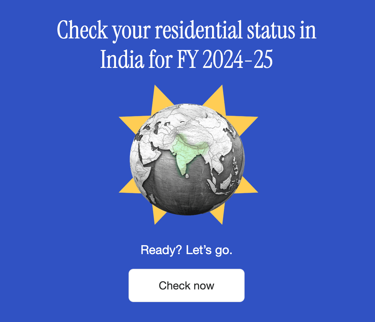 Belong's NRI Residential Status Calculator