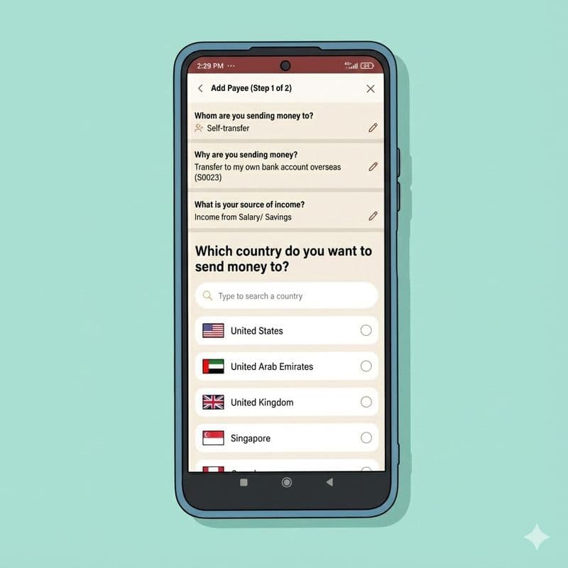 Transfer Money from IDFC Bank to GIFT City_Source_of_Income