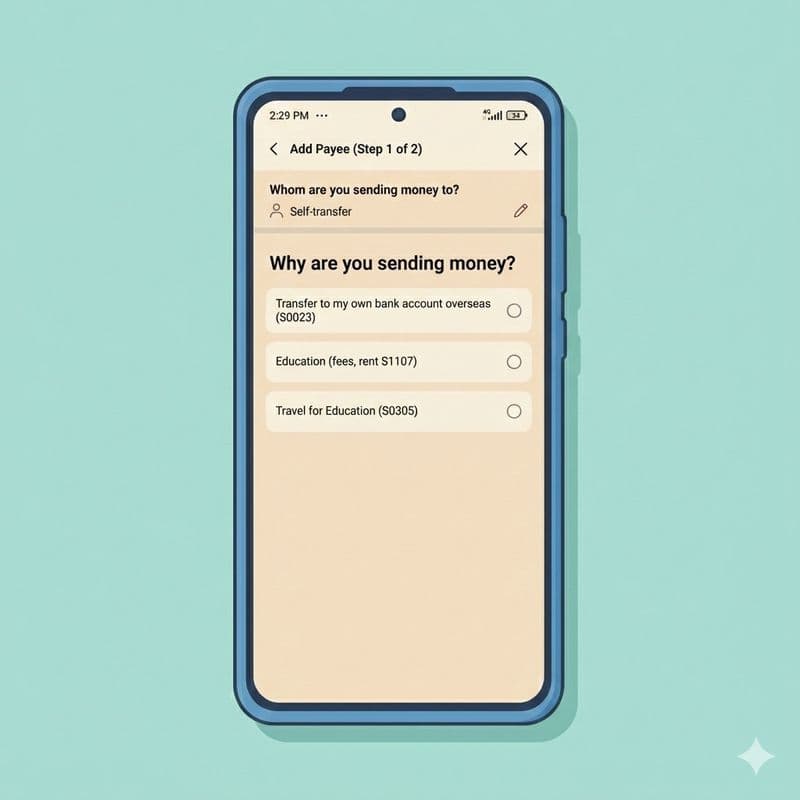 Transfer Money from IDFC Bank to GIFT City_Transfer_Purpose