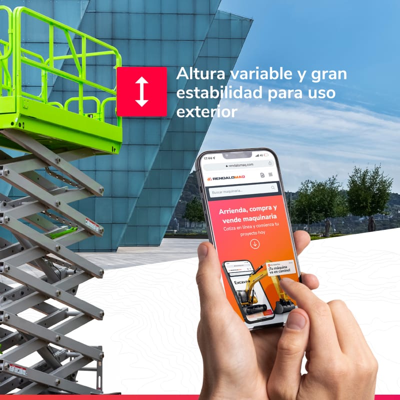Elevadores unipersonales: La revolución en trabajos de altura en Chile