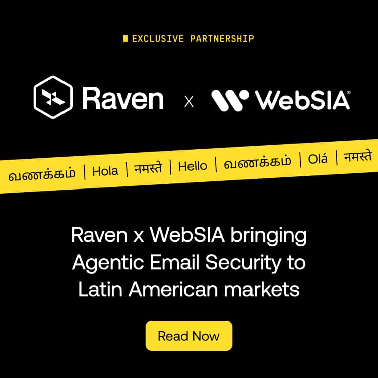 RavenMail Partners with WebSIA to Expand Context-Aware Email Security in Latin America