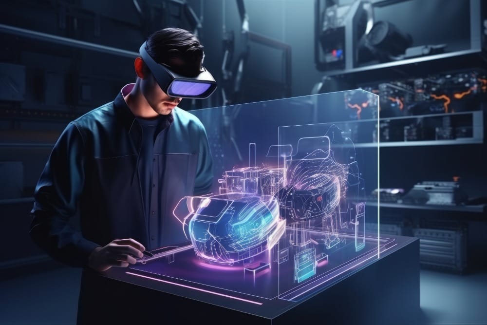 Virtual Reality in automobile manufacturing