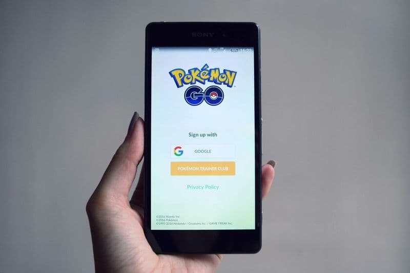 Pokémon Go - Augmented Reality example