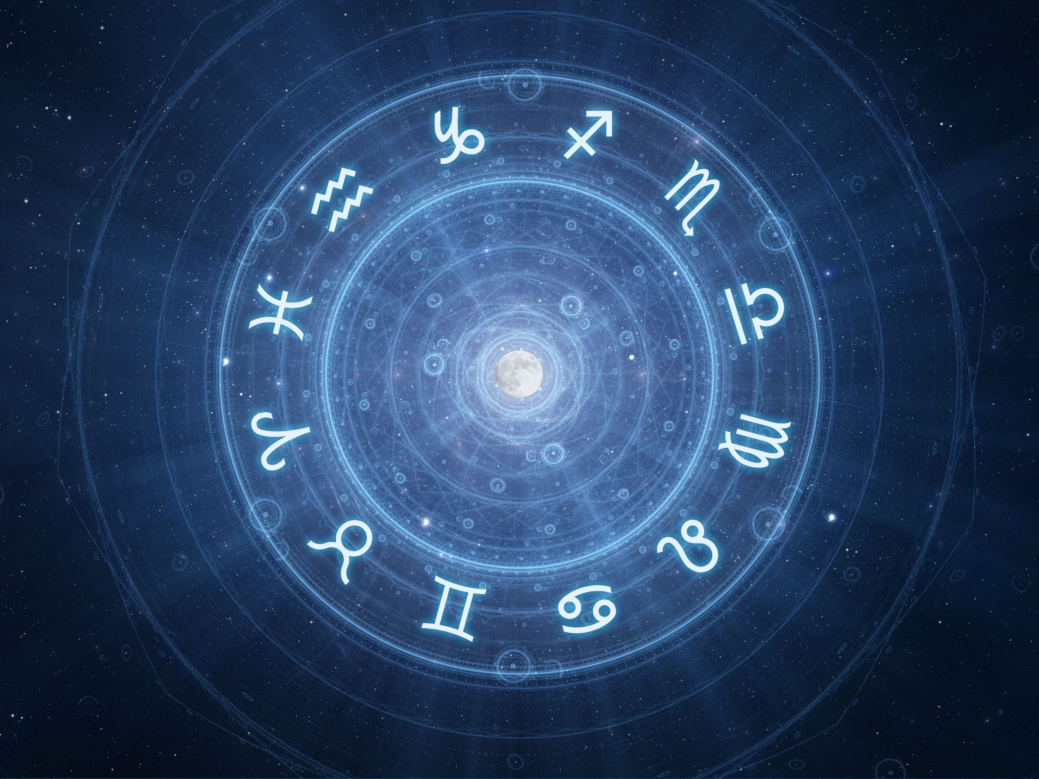 Astrology Chakra Surrounding Moon