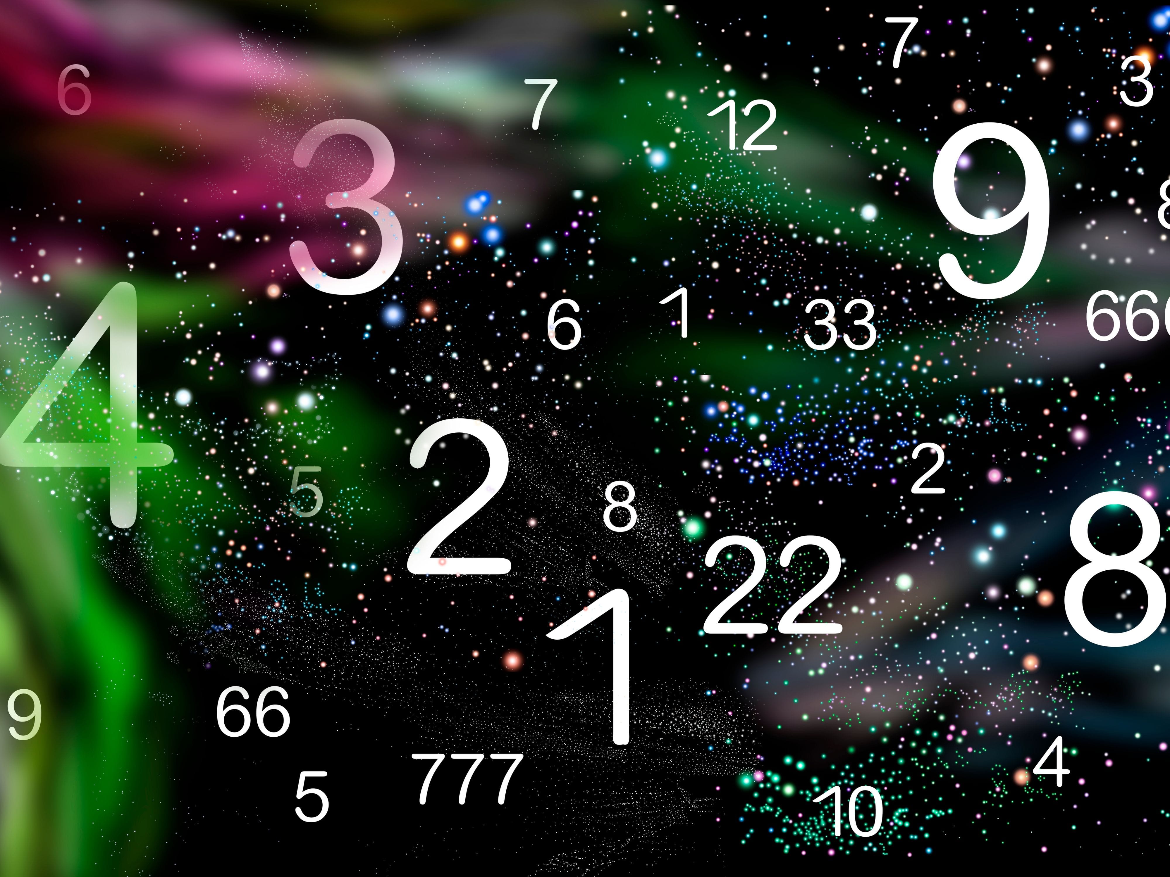 Floating numbers in a cosmic space setting