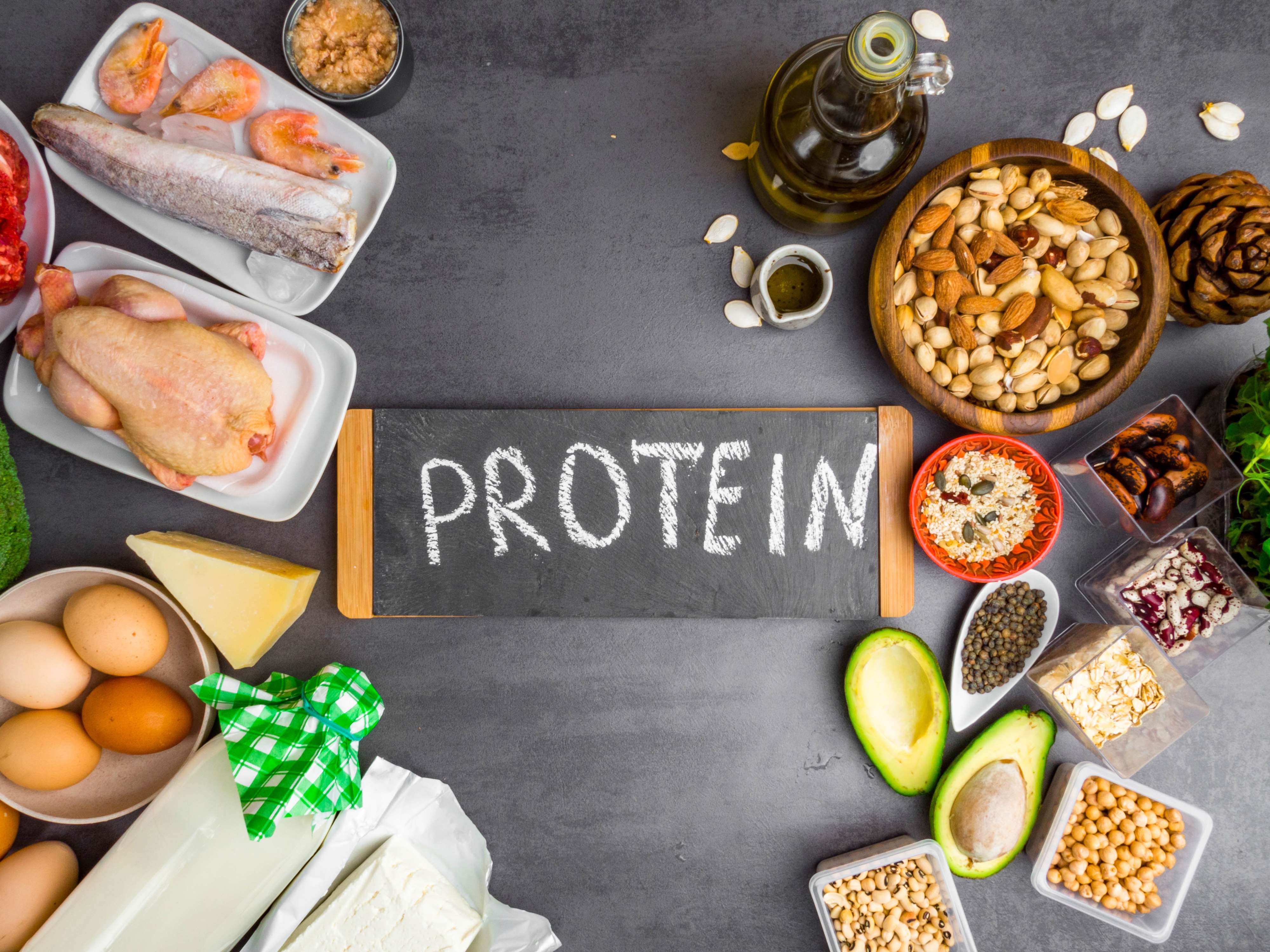High-protein diet tips for muscle building and balanced meals.